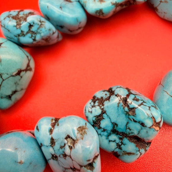 Turquoise Nuggets Bracelet - Picture 4 of 5